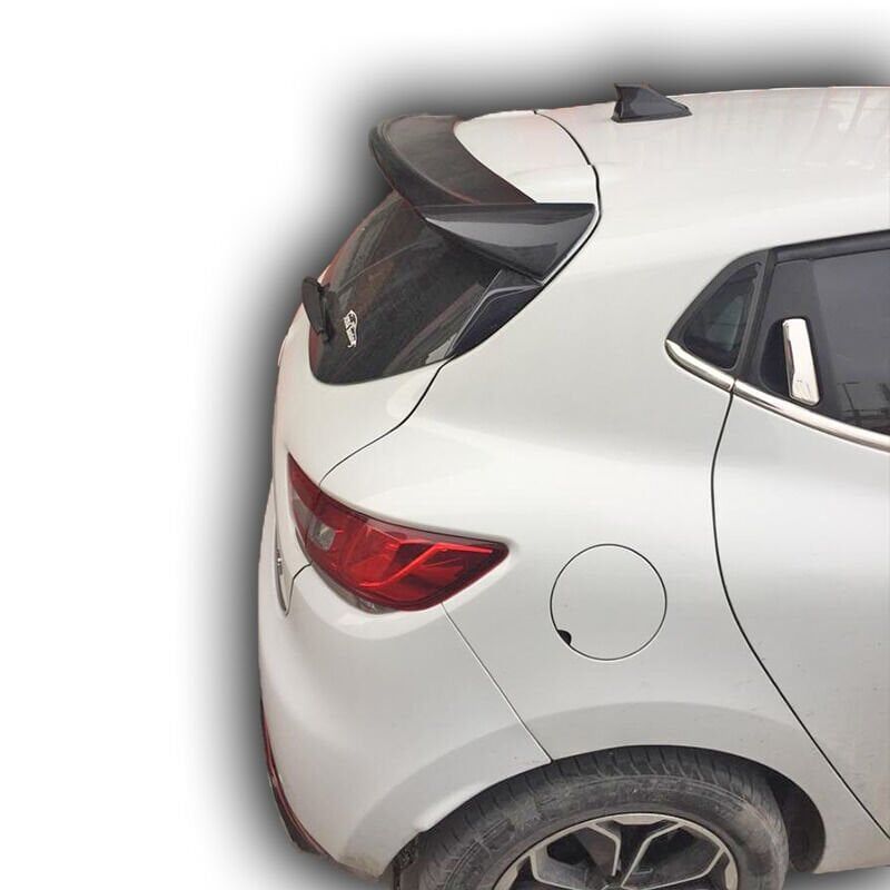 Renault Clio 4 Uyumlu Yedek Parça Spoiler Boyalı Fiber