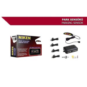Niken Park Sensörü Led Ekran Ses İkazlı Beyaz