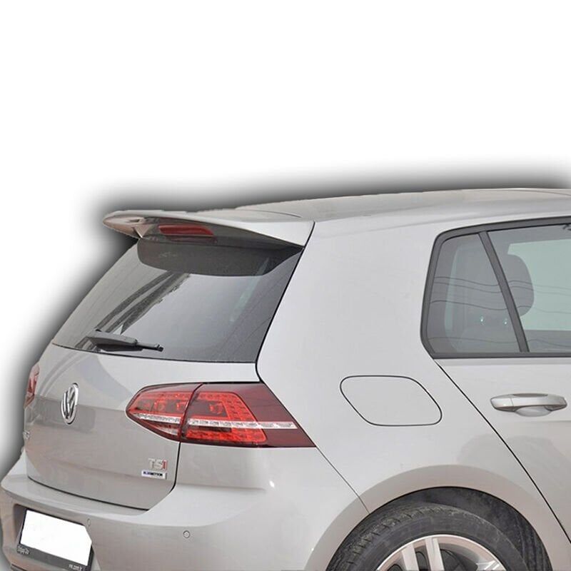 Volkswagen Golf 7 Uyumlu Yedek Parça Oem Spoiler Boyalı Fiber