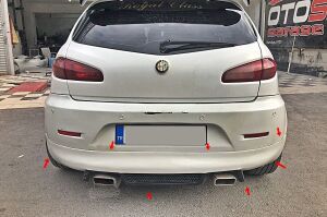 Alfa Romeo 147 Arka Tampon Eki Boyasız