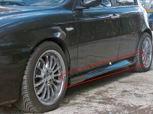 Alfa Romeo 147 Marşpiyel Boyasız