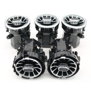 Mercedes CLA W118 / A W177 / B W217 / GLA W247 / GLB W247 Uyumlu Yedek Parça Işıklı Ön Havalandırma Ve Ambiyans Set (3 veya 64 Renk Ayarlanabilir)