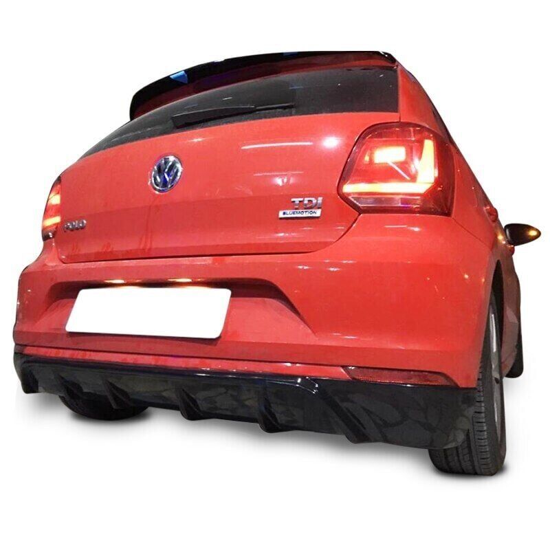 Volkswagen Polo 2015 - 2017 Uyumlu Yedek Parça Rieger Difüzör Plastik Boyasız