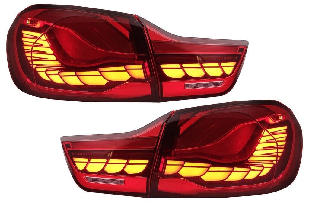 Bmw 4 Serisi F32 F33 F36 M4 F82 F83 (2014-2019) Uyumlu Yedek Parça Dinamik Sıralı Kayar Ledli Stop