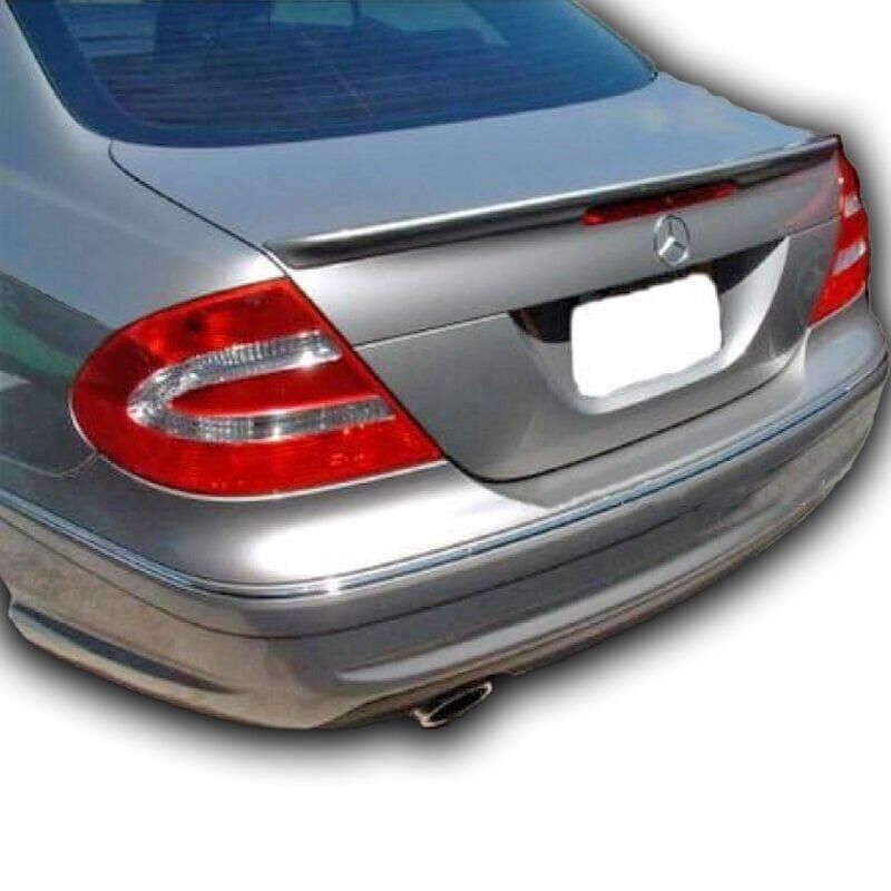 Mercedes W211 Uyumlu Yedek Parça Spoiler Boyalı Fiber