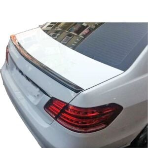 Mercedes W212 Amg Uyumlu Yedek Parça Kalın Spoiler Boyalı Fiber
