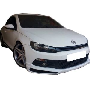 Volkswagen Scirocco 2009 - 2014 Uyumlu Yedek Parça Je Design Ön Ek Plastik Boyasız