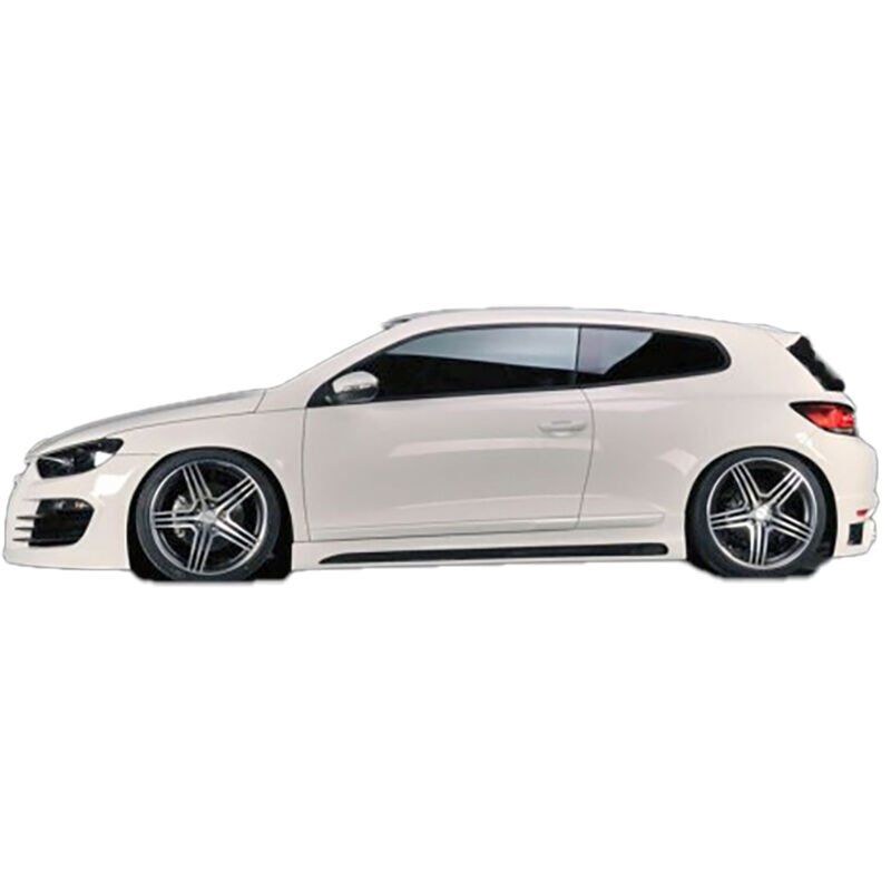 Volkswagen Scirocco 2009 - 2017 Uyumlu Yedek Parça Rieger Marşpiyel Plastik Boyasız
