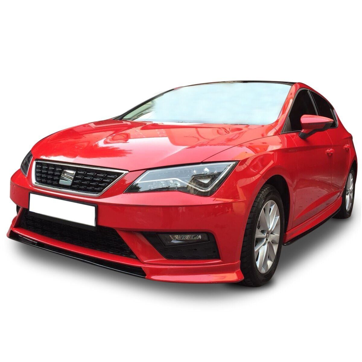 Seat Leon MK3 Fr Uyumlu Yedek Parça Ön Tampon Eki FiberBoyasız