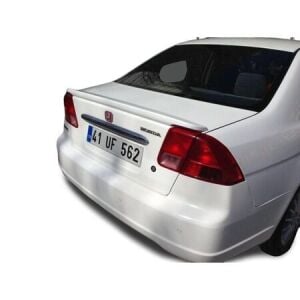 Honda Civic Vtec2 Uyumlu Yedek Parça İnce spoiler Boyasız Fiber