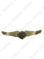 Harley Davidson Bagaj Logosu Altın Sarısı