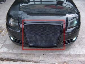 Audi A3 Uyumlu Yedek Parça RS3 Panjur Logosuz