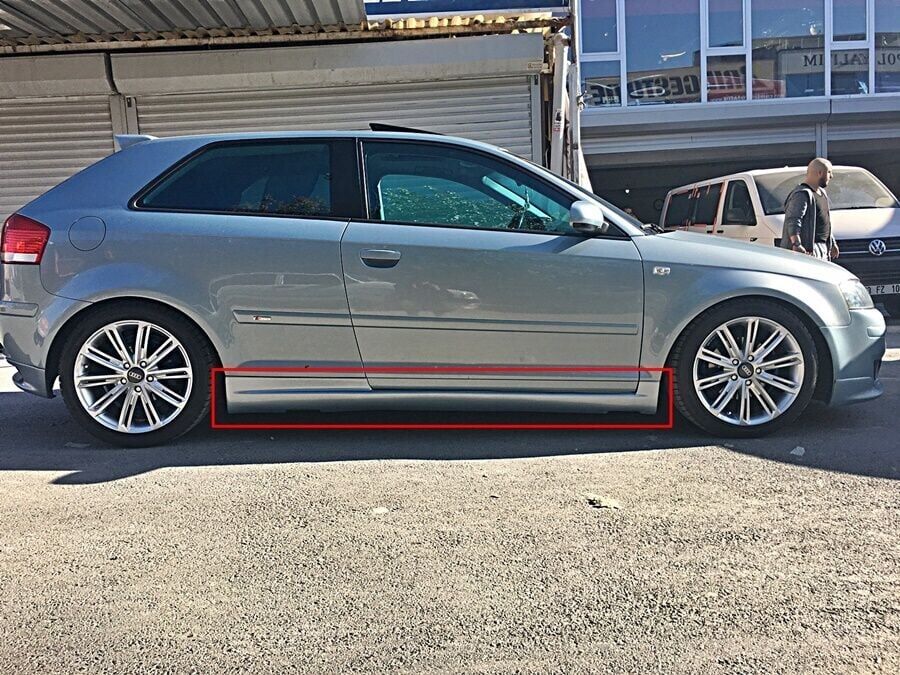 Audi A3 Uyumlu Yedek Parça Vorteks Tek Kapı Marşpiyel