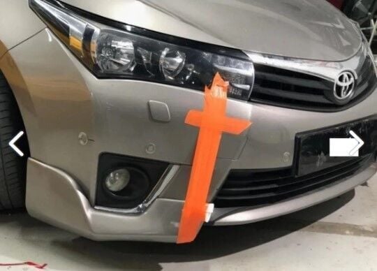 Toyota Corolla Uyumlu Yedek Parça Ön Flap