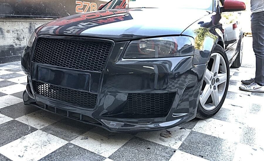 Audi A3 2008-2013 Uyumlu Yedek Parça Spor Ön Tampon