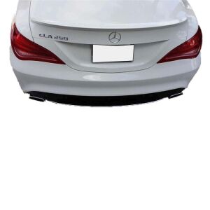 Mercedes W117 CLA-Serisi Uyumlu Yedek Parça Bagaj Üstü Spoiler Boyalı