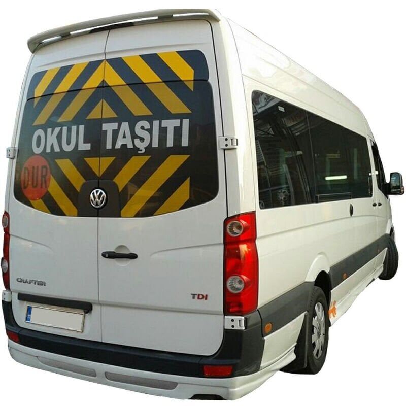 Volkswagen Crafter Uyumlu Yedek Parça Arka Tampon Eki Boyasız