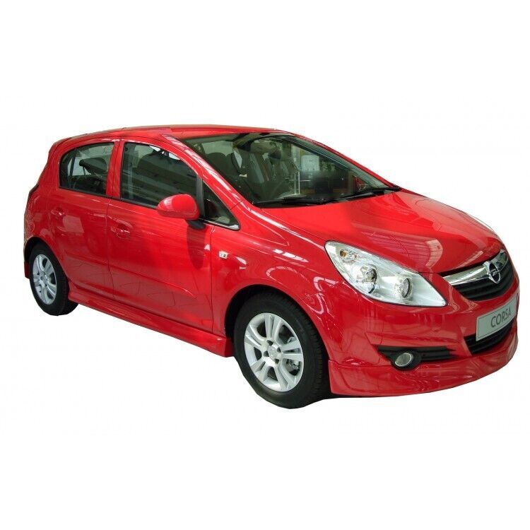 Opel Corsa D 2007 - 15 Opc Line Uyumlu Yedek Parça Marşpiyel Plastik Boyasız