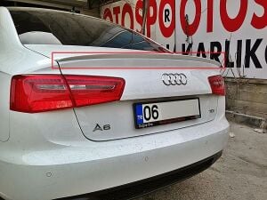 Audi A6 Uyumlu Yedek Parça Bagaj Spoiler