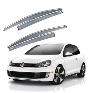 Volkswagen Golf 7 Uyumlu Yedek Parça Krom Çıtalı Cam Rüzgarlığı