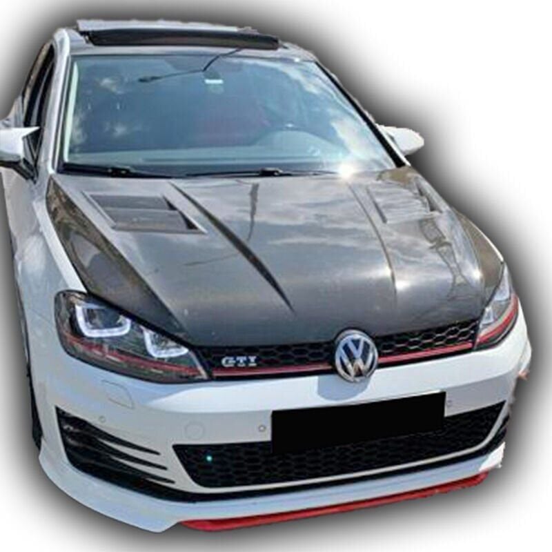 Volkswagen Golf 7 Uyumlu Yedek Parça Ön Tampon Eki Boyasız
