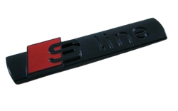 Metal S-Line Çamurluk ve Bagaj Logosu Siyah