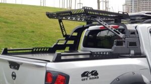 Toyota Hilux Uyumlu Yedek Parça Sepetli AQM4WD Roll Bar