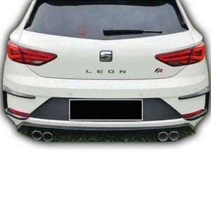 Seat Leon Uyumlu Yedek Parça Arka Tampon Kaşı Boyasız Fiber