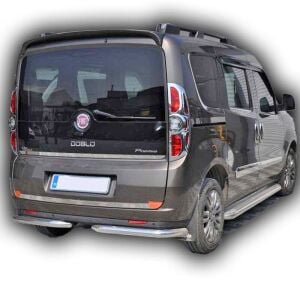 Fiat Doblo Yeni Kasa Uyumlu Yedek Parça Spoiler Boyalı Fiber