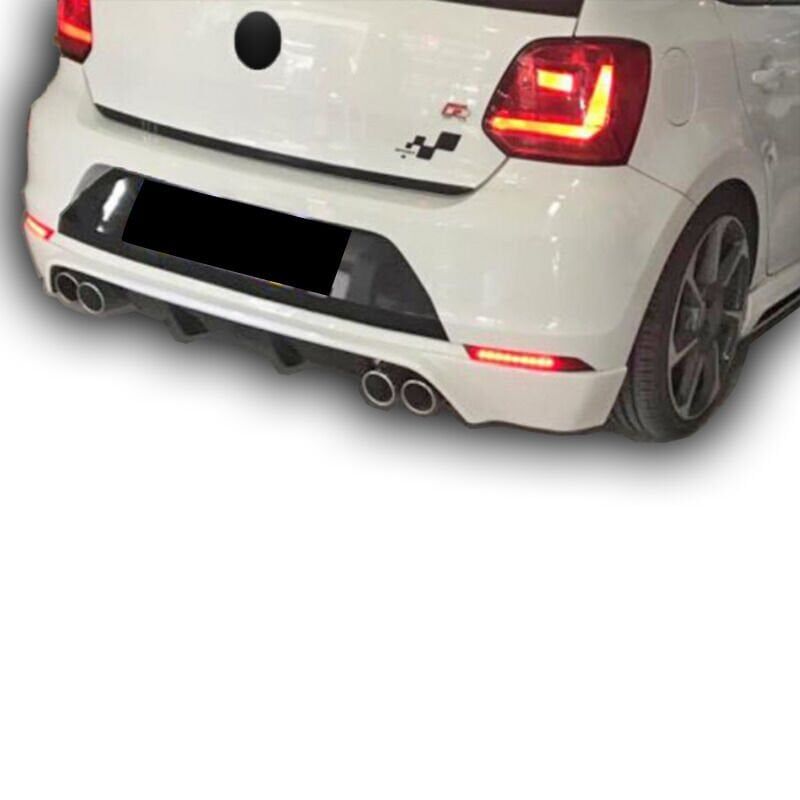 Volkswagen Polo Mk 5.5 Uyumlu Yedek Parça Arka Difüzör Boyasız
