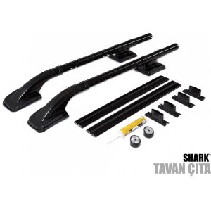 Mercedes Sprinter Long 2000-2006 Uyumlu Yedek Parça Shark Black Tavan Çıtası