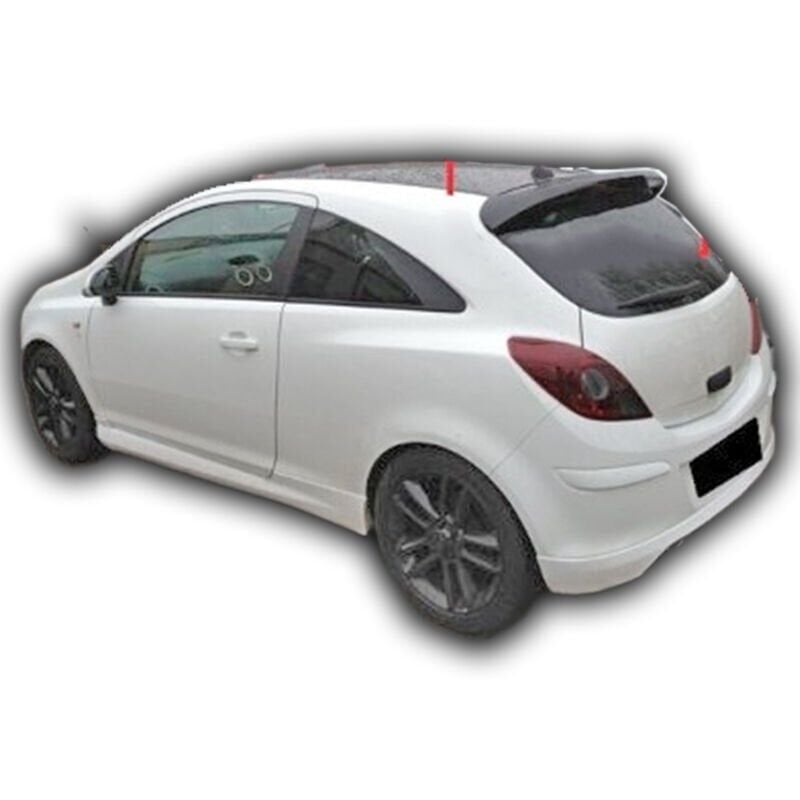 Opel Corsa D 2 Kapı Uyumlu Yedek Parça Spoiler Boyalı