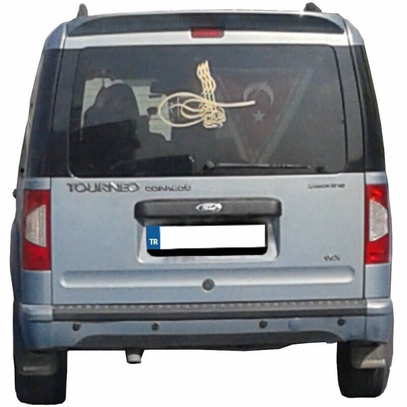 Ford Connect Eski Orta Kasa Uyumlu Yedek Parça  Anatomik Spoiler Model 2 Boyalı
