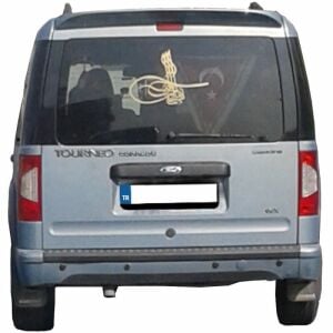 Ford Connect Eski Orta Kasa Uyumlu Yedek Parça  Anatomik Spoiler Model 2 Boyalı
