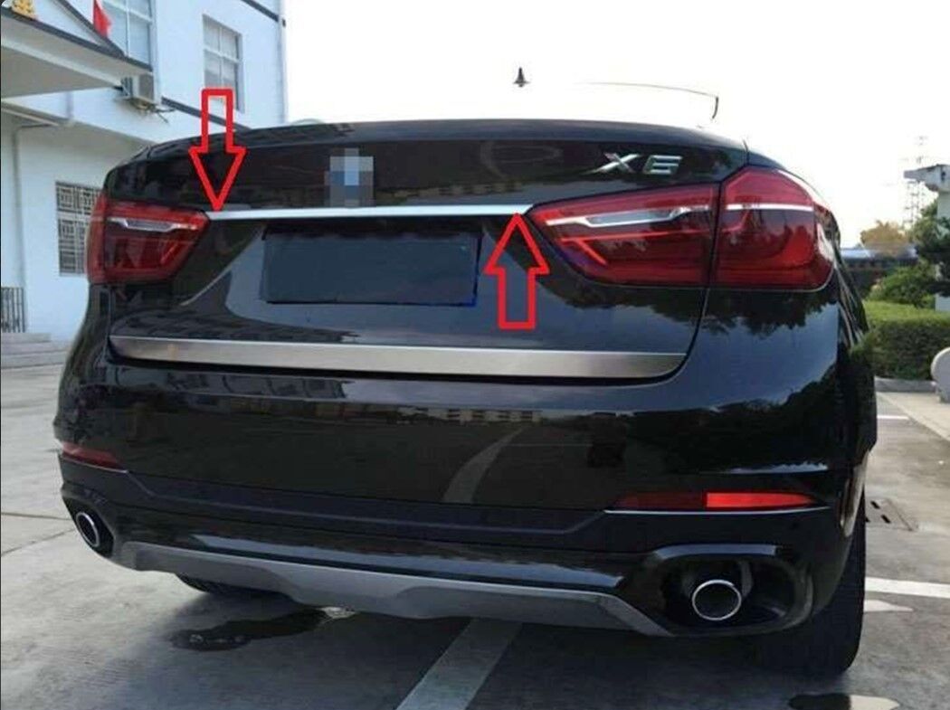 Bmw X6 Uyumlu Yedek Parça 2016+Bagaj Çıtası Krom