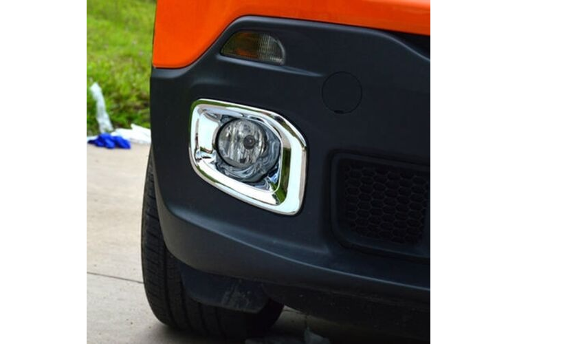 Jeep Renegade Uyumlu Yedek Parça 2014-2017 Krom Sis Çerçevesi