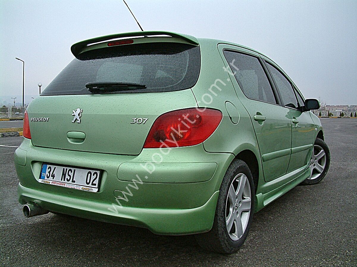 Peugeot 307 Uyumlu Yedek Parça Arka Tampon Eki