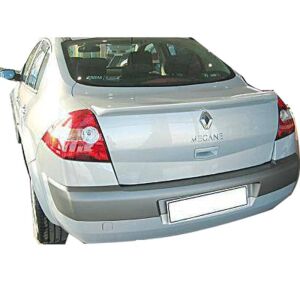 Renault Megane 2 Sedan Uyumlu Yedek Parça Anatomik Spoiler Boyalı