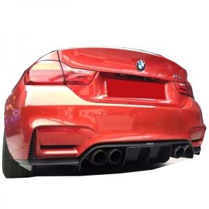 Bmw F80 M3 2012-2018 Uyumlu Yedek Parça Vorsteiner Köşe Flaplar Fiber Boyalı