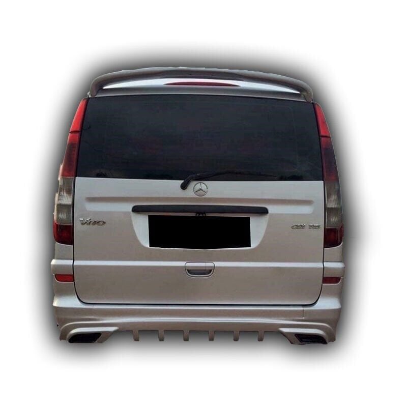 Mercedes Vito Orta Kasa 2010 - 2014 Uyumlu Yedek Parça Arka Tampon Giydirme Boyalı