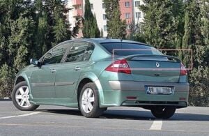 Renault Megane 2 Uyumlu Yedek Parça Yüksek Spoiler