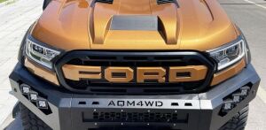 Ford Ranger Uyumlu Yedek Parça 2015-2021 Off Road Çelik Ön Tampon Koruma AQM4WD M50