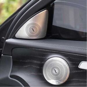 Mercedes W213 Uyumlu Yedek Parça Burmester Tweeter Kapağı Üçgen 2 Parça