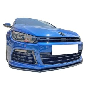 Volkswagen Scirocco Uyumlu Yedek Parça R Tampon Uyumlu Ön Lip Boyasız Fiber