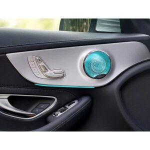Mercedes C Serisi W205 Uyumlu Yedek Parça 3 Renk Işıklı Hoparlör Kapağı