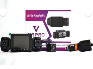 Araç İçi Yol Kayıt Kamerası 4 Kameralı Wifi Bağlantılı Hd