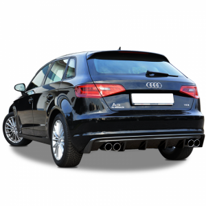 Audi A3 8V Hb 2012 - 16 Uyumlu Yedek Parça Rieger Difüzör Plastik Boyasız
