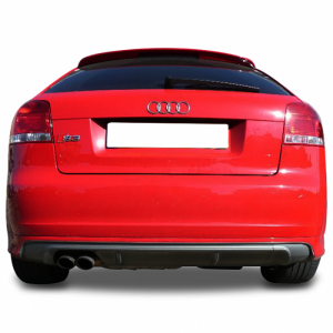 Audi A3 8V S line Sedan 2012 - 16  Uyumlu Yedek Parça S3 Difüzör Plastik Boyasız