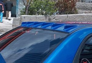 Subaru İmpreza Uyumlu Yedek Parça Cam Üstü Balık Sırtı Spoiler