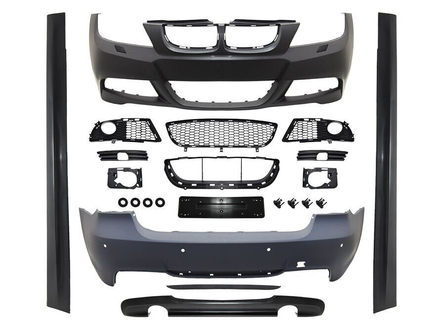 Bmw E90 M-Tech 2005-2008 Ç.Çıkış Difüzörlü Uyumlu Yedek Parça Body Kit